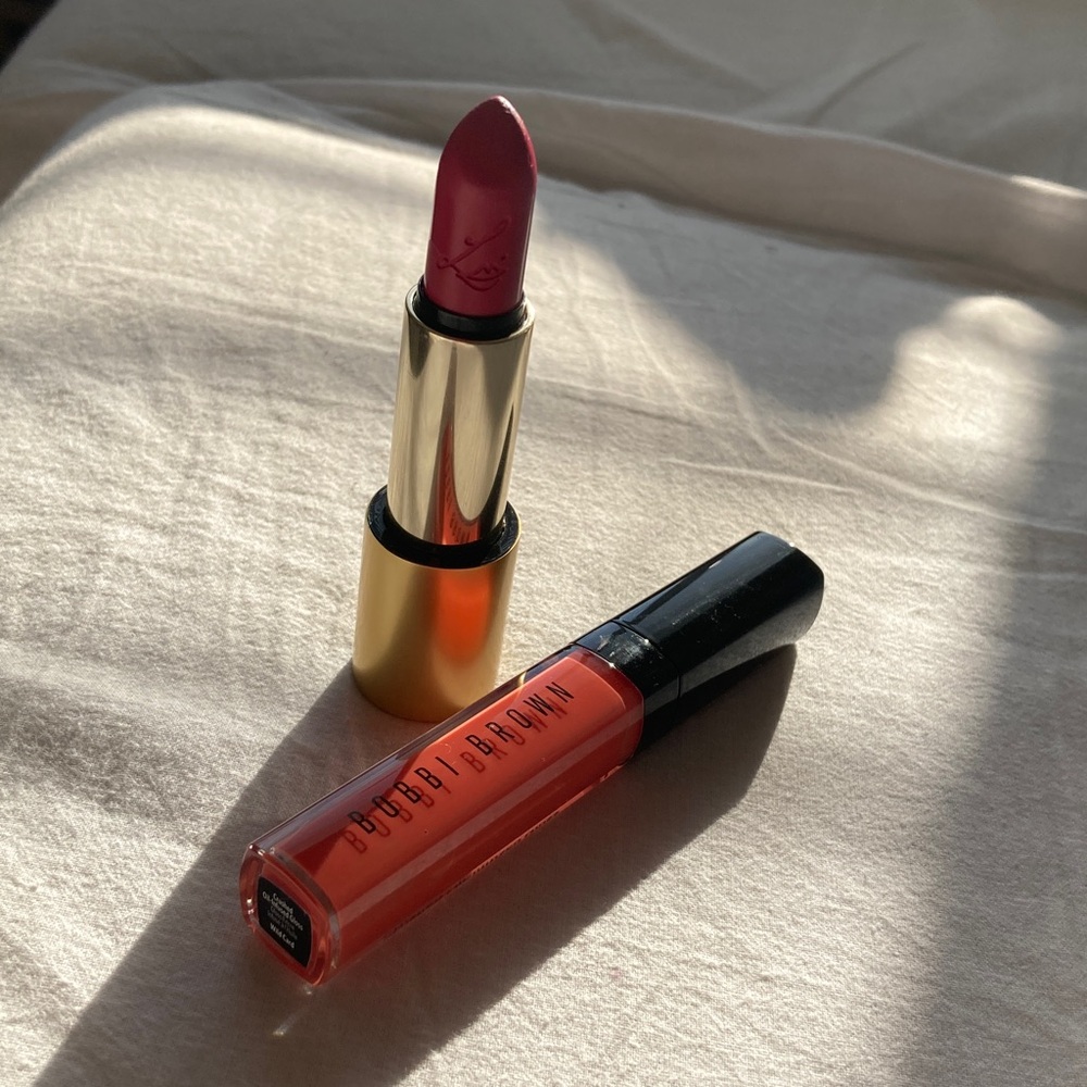 Lisa Eldridge Lucent - Love of my Life & Bobbi Brown Oil Lipgloss - Wildcard